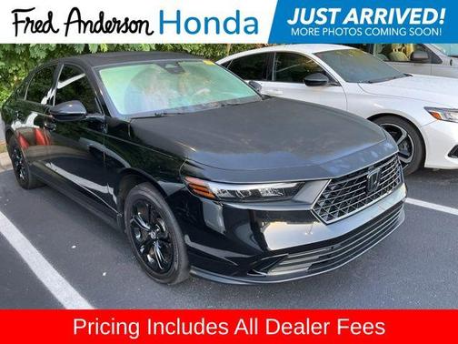 Crystal Black Pearl 2025 Honda Accord SE