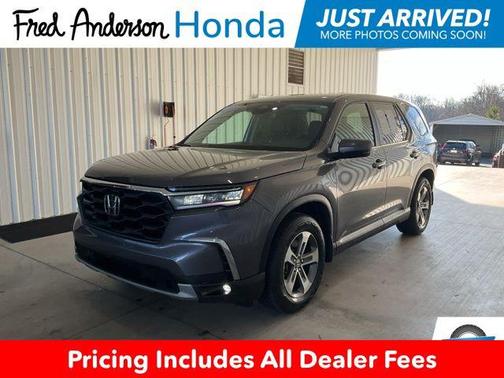 Modern Steel Metallic 2025 Honda Pilot EX-L