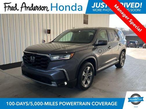 Modern Steel Metallic 2025 Honda Pilot EX-L