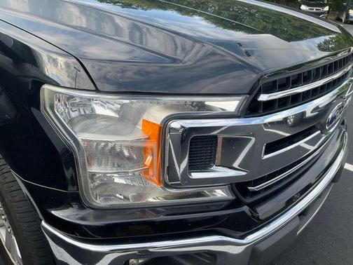 Shadow Black 2018 Ford F-150 XLT