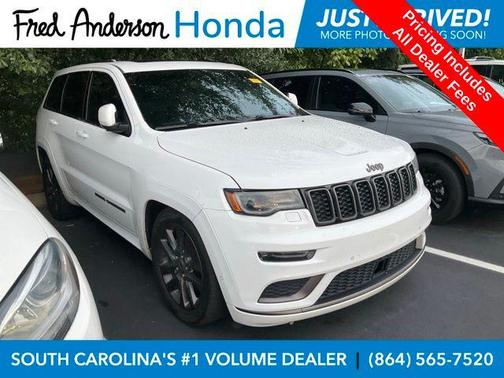Bright White Clearcoat 2019 Jeep Grand Cherokee High Altitude