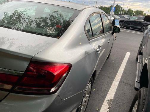 Polished Metal Metallic 2013 Honda Civic LX