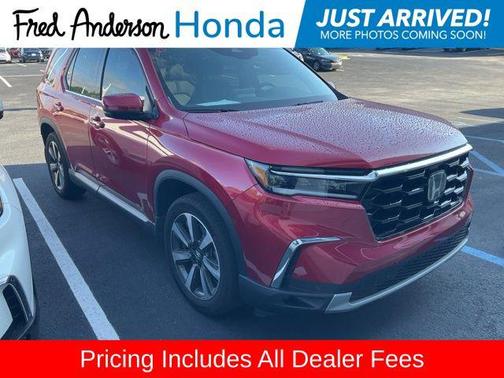 Radiant Red 2025 Honda Pilot Touring 8-Passenger