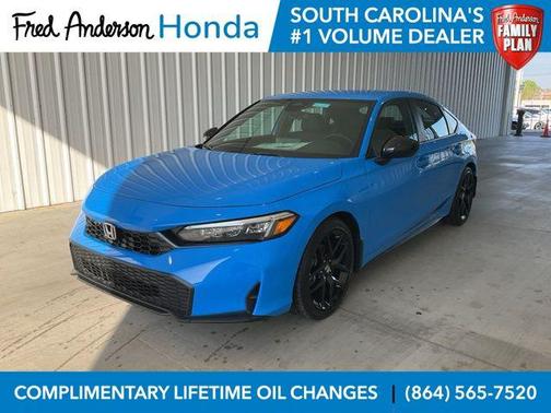 Boost Blue Pearl 2026 Honda Civic Sport