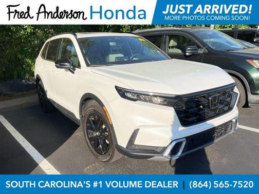 Platinum White 2023 Honda CR-V Hybrid Sport Touring AWD
