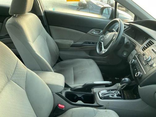 Modern Steel Metallic 2015 Honda Civic LX