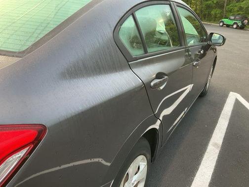 Modern Steel Metallic 2015 Honda Civic LX