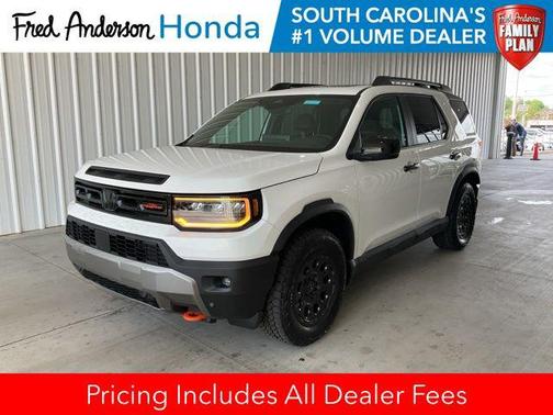 Platinum White Pearl 2026 Honda Passport AWD TrailSport Blackout