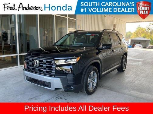 Crystal Black Pearl 2026 Honda Pilot EX-L