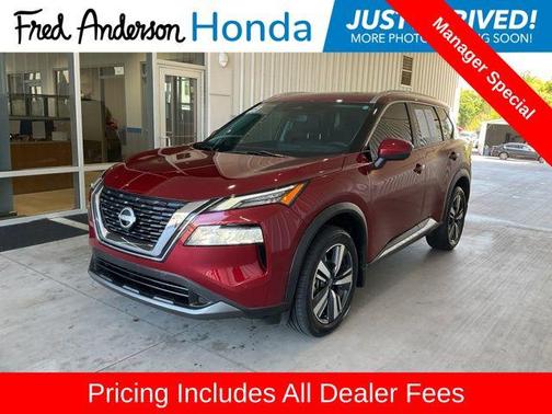 Scarlet Ember Tintcoat 2023 Nissan Rogue SL