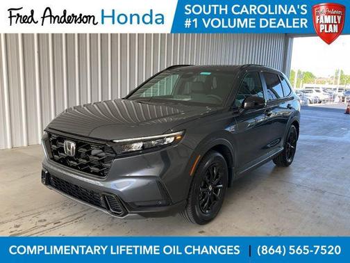 Meteorite Gray Metallic 2026 Honda CR-V Hybrid Sport-L FWD