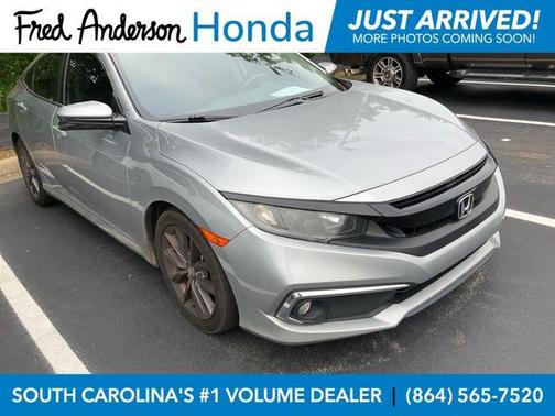 Lunar Silver Metallic 2020 Honda Civic EX