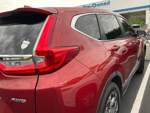 Burgundy 2017 Honda CR-V EX