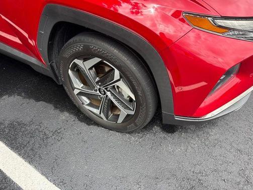 Calypso Red 2022 Hyundai TUCSON Limited