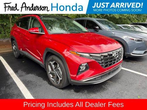 Calypso Red 2022 Hyundai TUCSON Limited