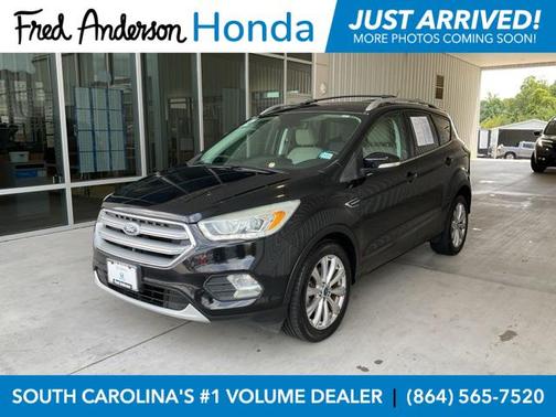 SHADOW BLACK 2017 Ford Escape Titanium