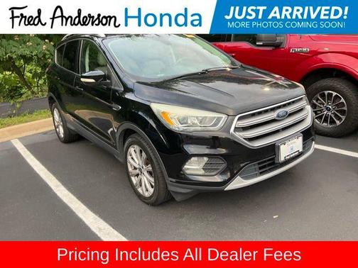 SHADOW BLACK 2017 Ford Escape Titanium