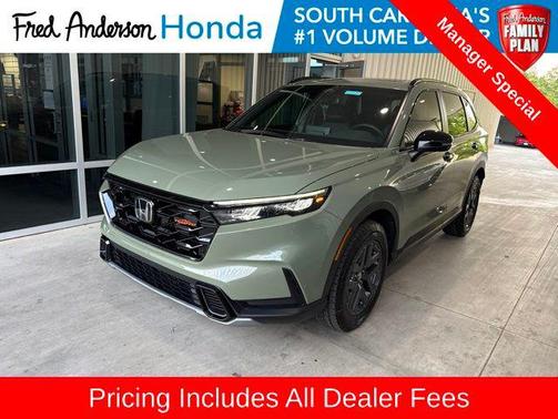Ash Green Metallic 2026 Honda CR-V Hybrid TrailSport AWD