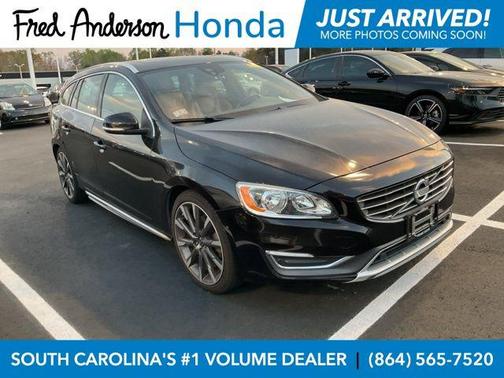 Ember Black Metallic 2015 Volvo V60 T5 Premier Plus