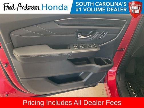 Radiant Red Metallic II 2026 Honda Pilot Touring 8-Passenger