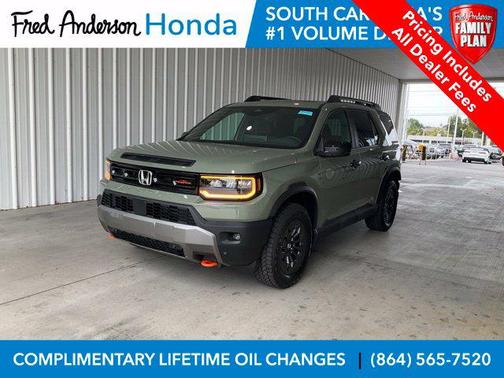 Ash Green Metallic 2026 Honda Passport AWD TrailSport