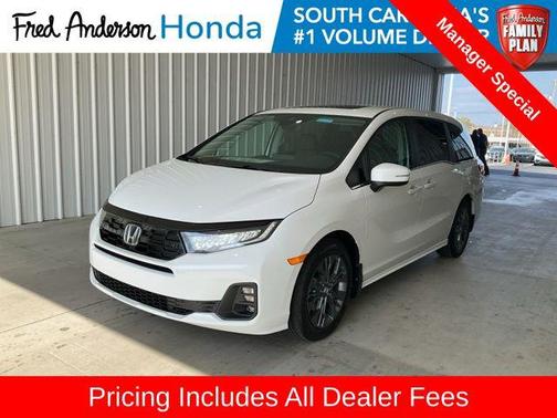 Platinum White Pearl 2026 Honda Odyssey Touring