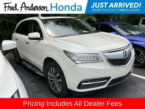 White Diamond Pearl 2014 Acura MDX 3.5L w/Technology & Entertainment Pkgs
