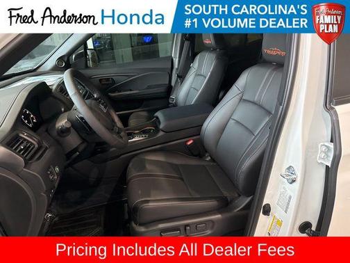 Platinum White Pearl 2026 Honda Ridgeline TrailSport