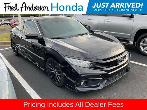Crystal Black Pearl 2020 Honda Civic Si Base
