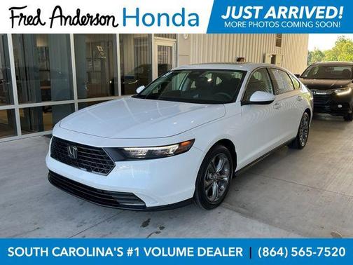 Platinum White Pearl 2024 Honda Accord EX