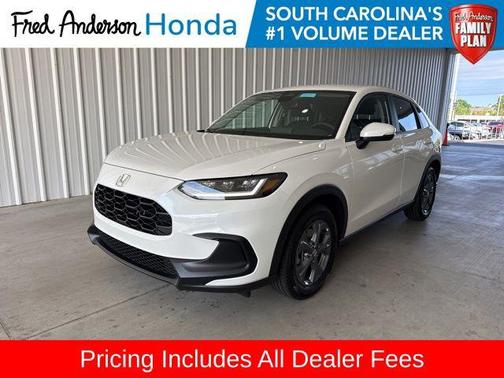 Platinum White 2026 Honda HR-V LX