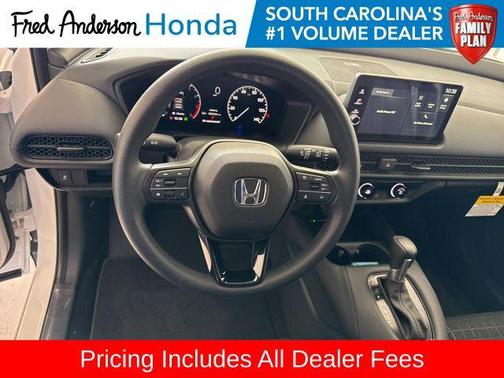 Platinum White 2026 Honda HR-V LX