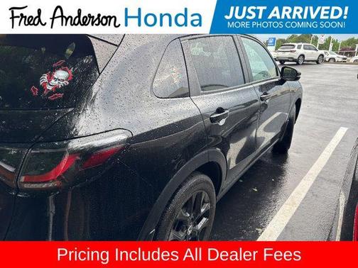 Crystal Black Pearl 2024 Honda HR-V 2WD Sport
