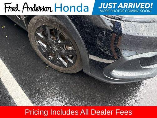 Crystal Black Pearl 2024 Honda HR-V 2WD Sport