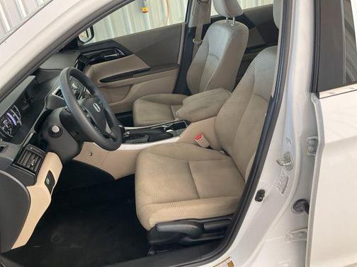 White Orchid Pearl 2017 Honda Accord LX