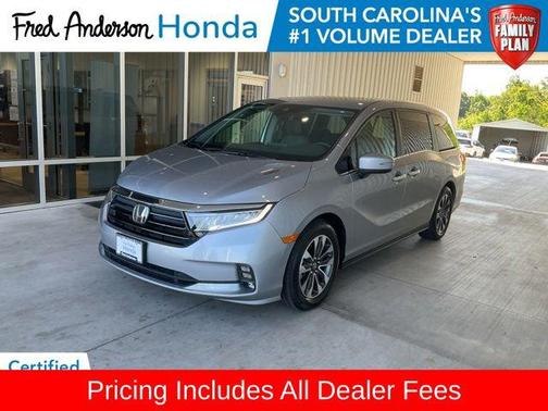 Lunar Silver Metallic 2023 Honda Odyssey EX-L