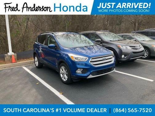 LIGHTNING BLUE METALLIC 2018 Ford Escape SEL