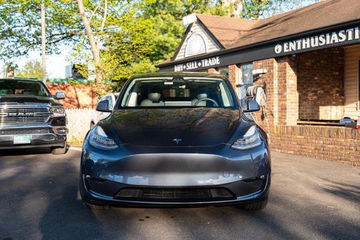 Gray 2021 Tesla Model Y Long Range Dual Motor All-Wheel Drive