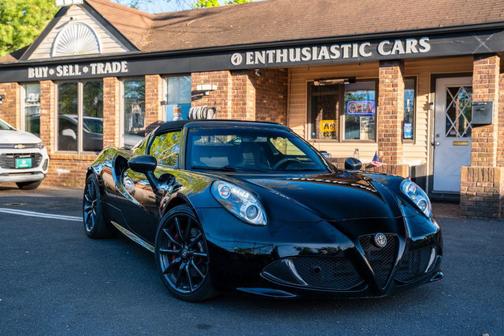 Black 2016 Alfa Romeo 4C Spider Base