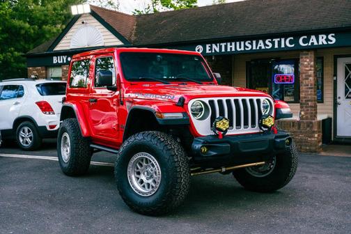 Firecracker Red Clearcoat 2018 Jeep Wrangler Rubicon