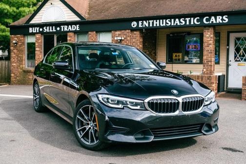 Black 2021 BMW 330 i xDrive