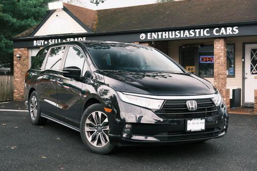Obsidian Blue Pearl 2023 Honda Odyssey EX-L