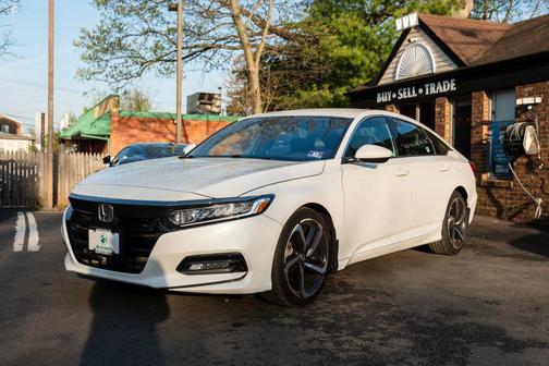 Platinum White Pearl 2019 Honda Accord Sport