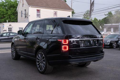 Borealis Black Ultra Metallic Gloss 2019 Land Rover Range Rover 5.0L V8 Supercharged