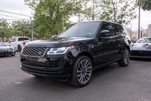 Borealis Black Ultra Metallic Gloss 2019 Land Rover Range Rover 5.0L V8 Supercharged