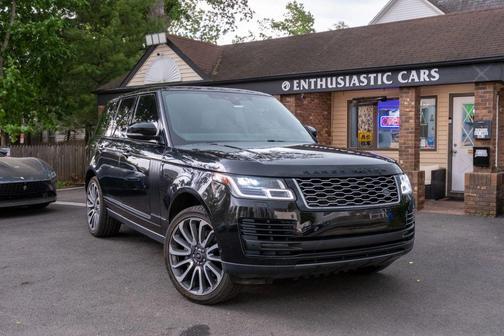 Borealis Black Ultra Metallic Gloss 2019 Land Rover Range Rover 5.0L V8 Supercharged