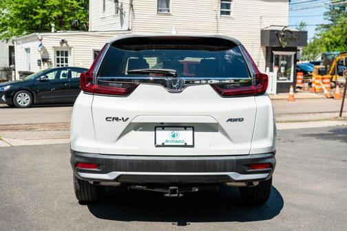 Platinum White Pearl 2021 Honda CR-V AWD EX