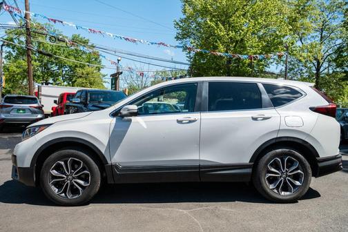 Platinum White Pearl 2021 Honda CR-V AWD EX