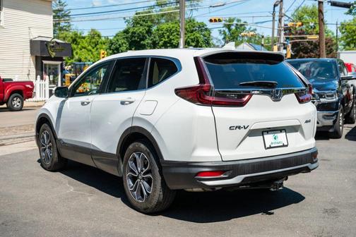 Platinum White Pearl 2021 Honda CR-V AWD EX