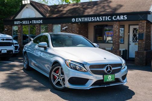 Blue 2018 Mercedes-Benz C-Class C 300 4MATIC